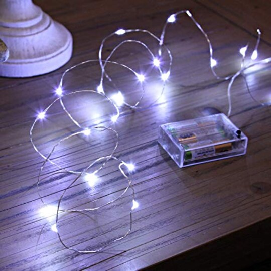 4 Pack Batterij Aangedreven Fairy Lights 5 m 50 Mini LED Batterij Operated String Lights voor Slaapkamer Kerstboom Tuin Bruiloft Verjaardagsfeestje Tafel Decor met Twinkle Modes, Warm Wit 4 Pack Batterij Aangedreven Fairy Lights 5 m 50 Mini LED Batterij Operated String Lights voor Slaapkamer Kerstboom Tuin Bruiloft Verjaardagsfeestje Tafel Decor met Twinkle Modes, Warm Wit
